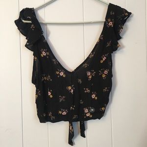 Kendal and Kylie cropped top